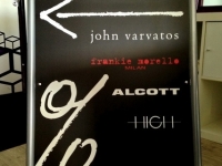 Прямоугольный уличный двухсторонний штендер