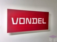 Табличка из оргстекла